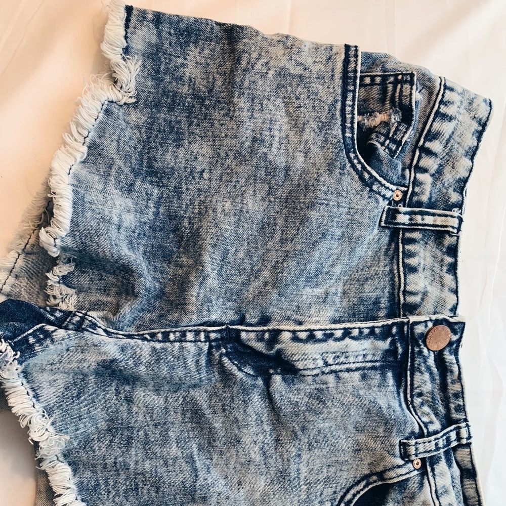 High waisted shorts